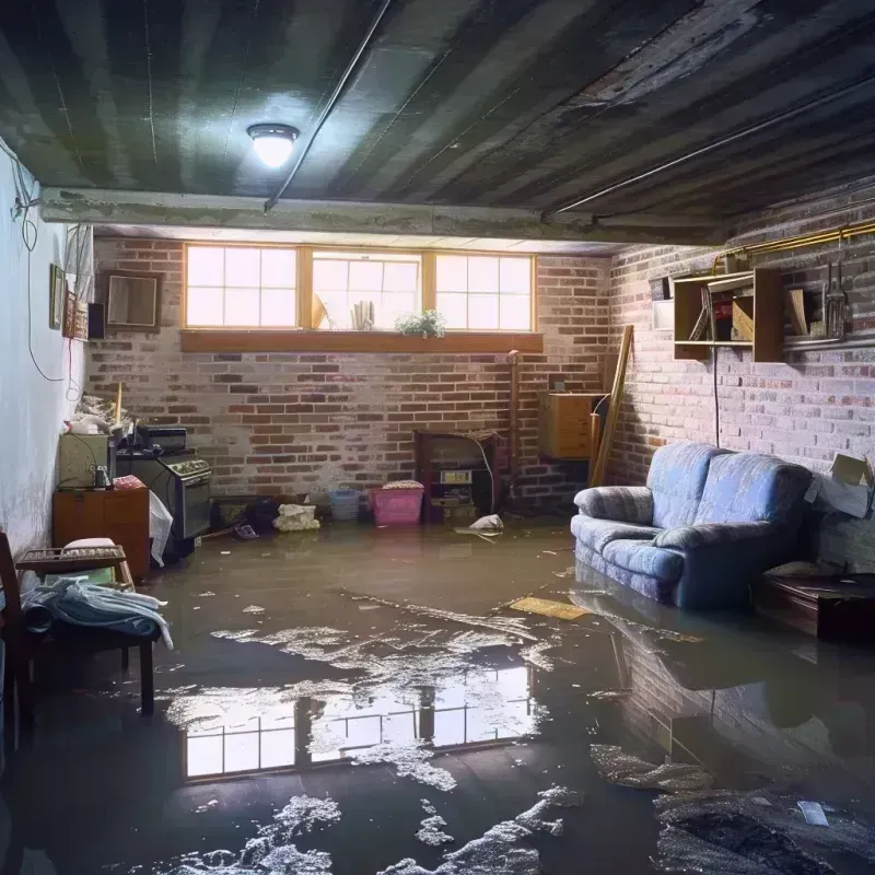 Flooded Basement Cleanup in Normandy, MO